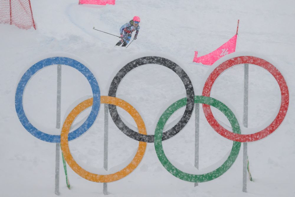 Semifinále v šprinte skialpinistiek na ZOH26 v Bormiu 