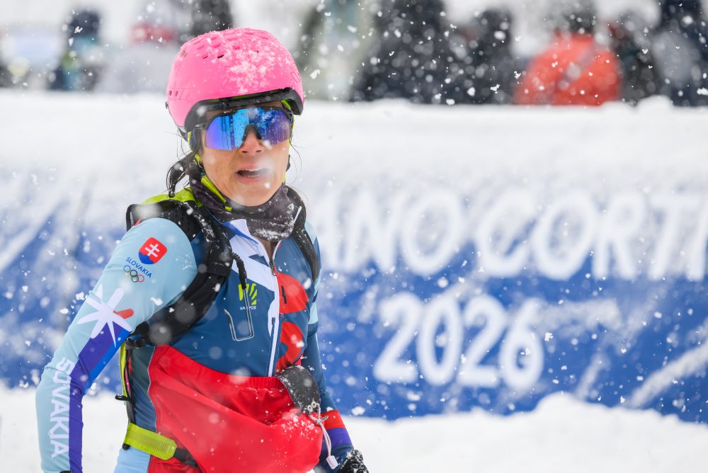 Semifinále v šprinte skialpinistiek na ZOH26 v Bormiu 
