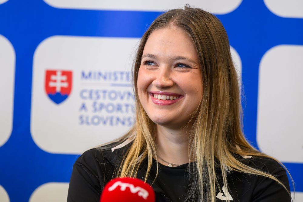 Tlačová konferencia s Tatianou Kukuľkovou po ME v stolnom tenise