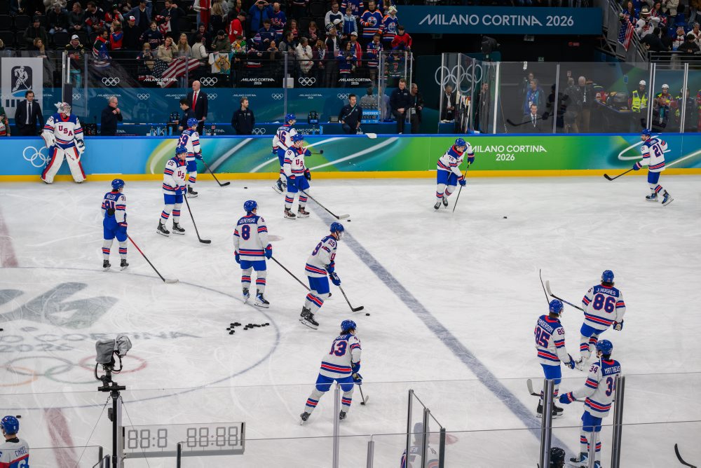 Zo semifinálového zápasu USA - Slovensko