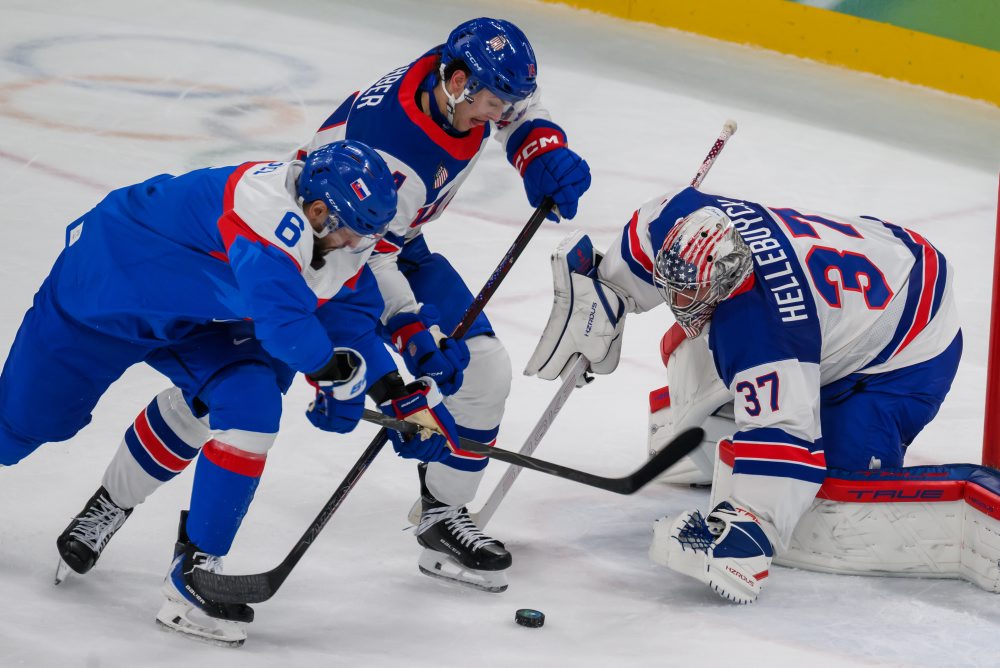 Zo semifinálového zápasu USA - Slovensko