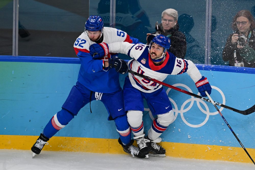 Zo semifinálového zápasu USA - Slovensko