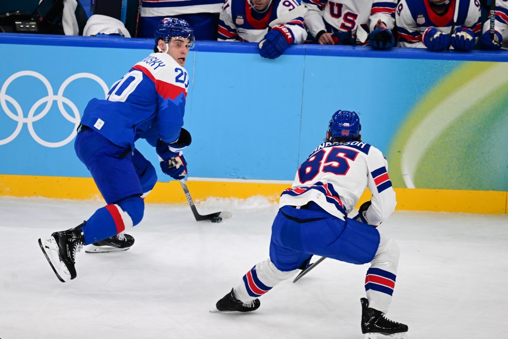 Zo semifinálového zápasu USA - Slovensko