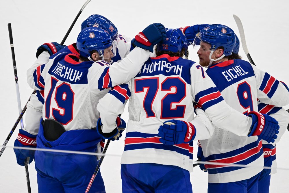 Zo semifinálového zápasu USA - Slovensko