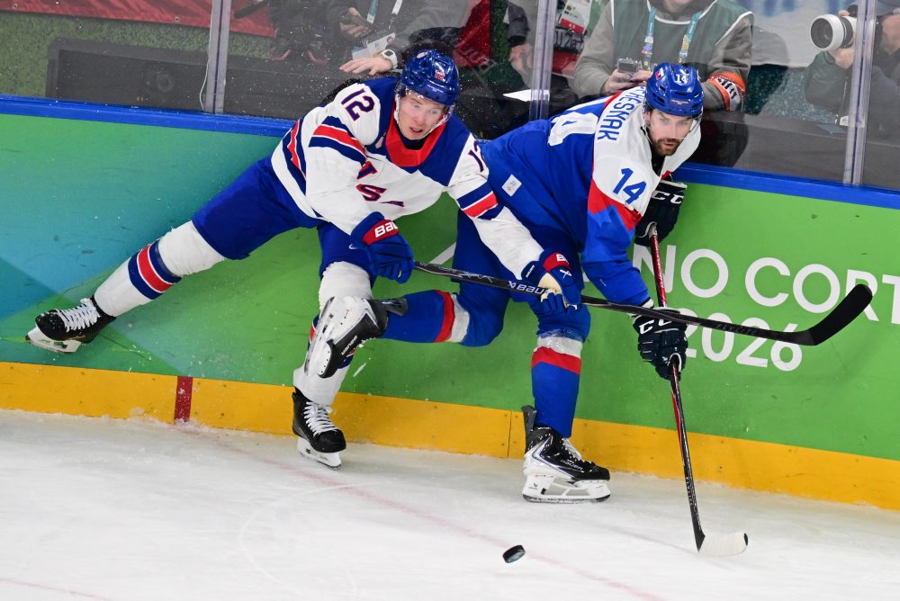 Zo semifinálového zápasu USA - Slovensko