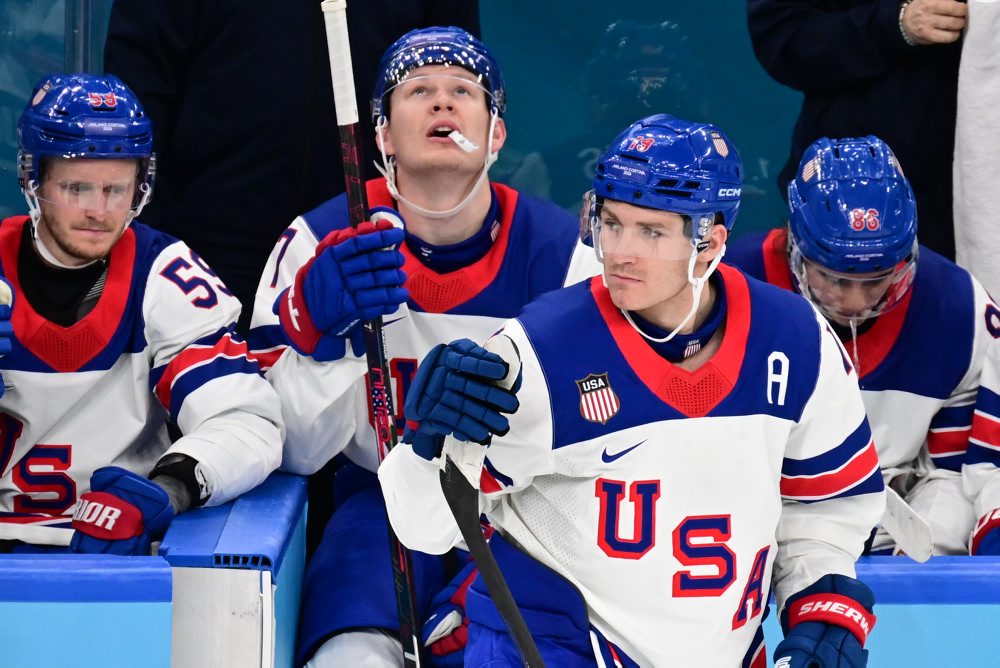 Zo semifinálového zápasu USA - Slovensko