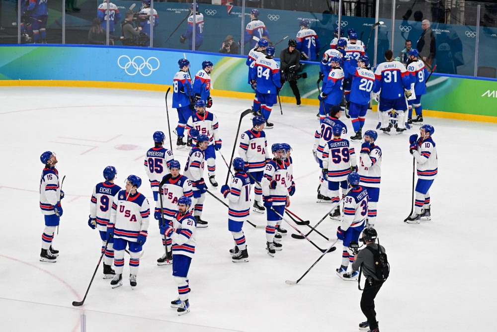 Zo semifinálového zápasu USA - Slovensko