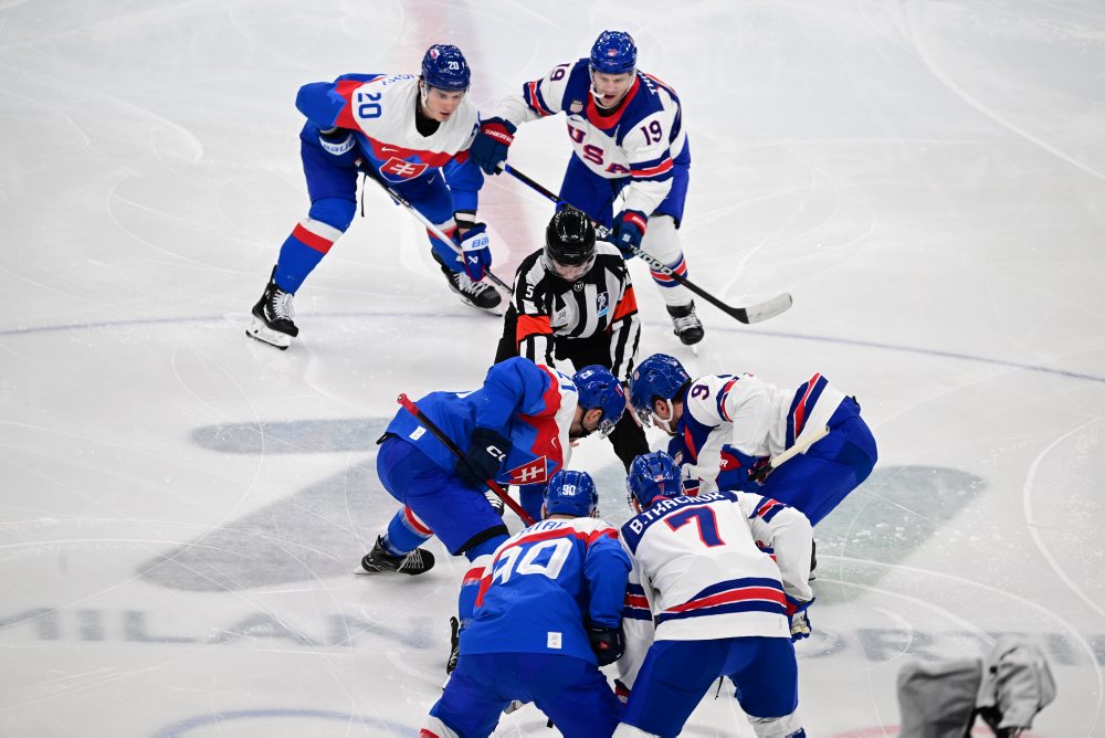 Zo semifinálového zápasu USA - Slovensko