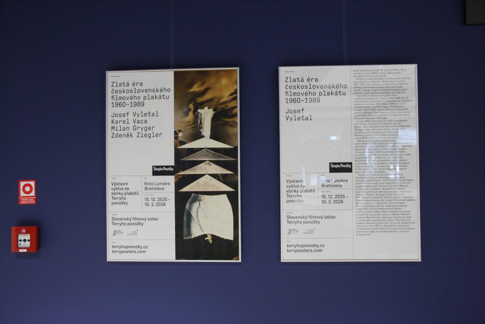 Výstava divadelného a filmového výtvarníka Josefa Vyleťala v Bratislave