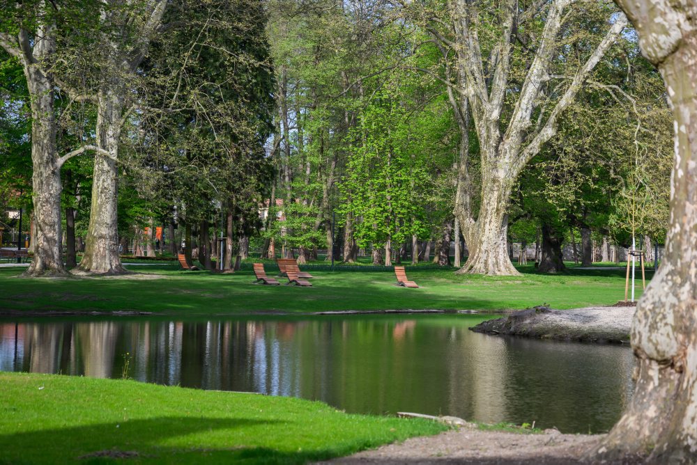 Zrekonštruovaný Kaštieľsky park v Stupave