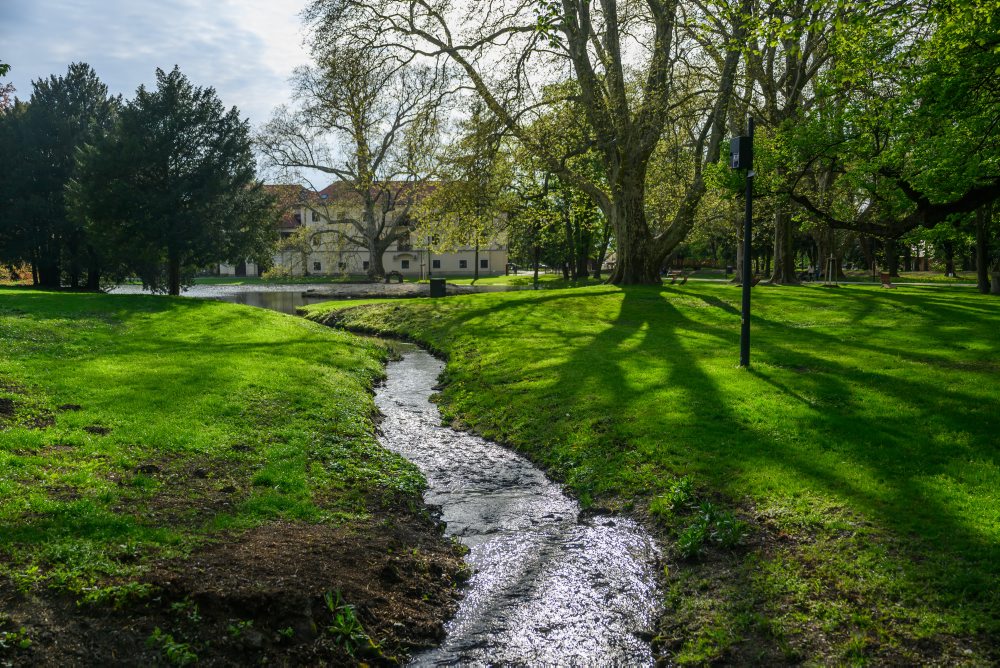 Zrekonštruovaný Kaštieľsky park v Stupave