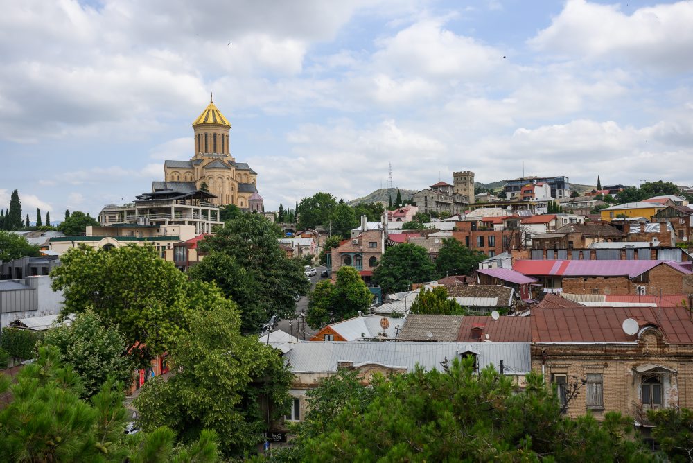 Gruzínske hlavné mesto Tbilisi