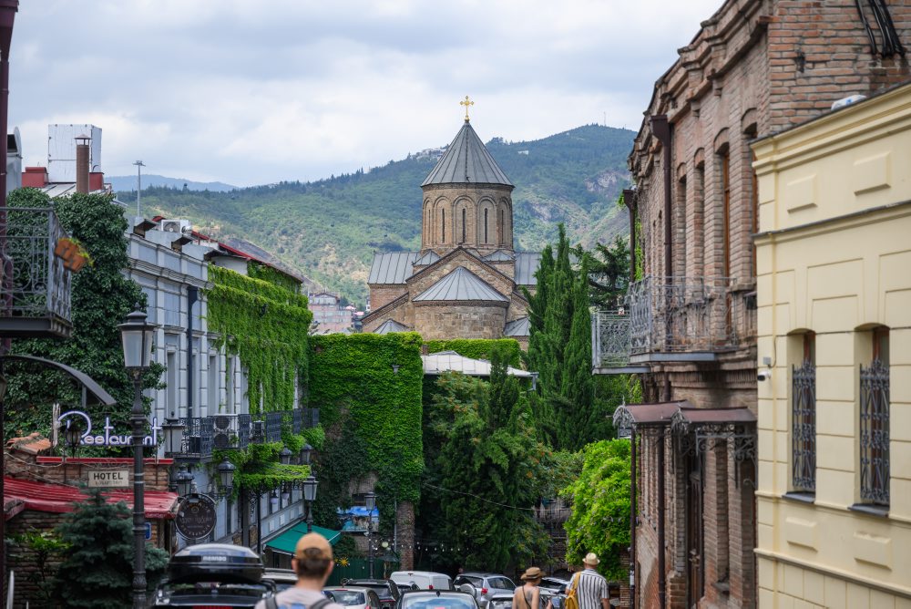 Gruzínske hlavné mesto Tbilisi