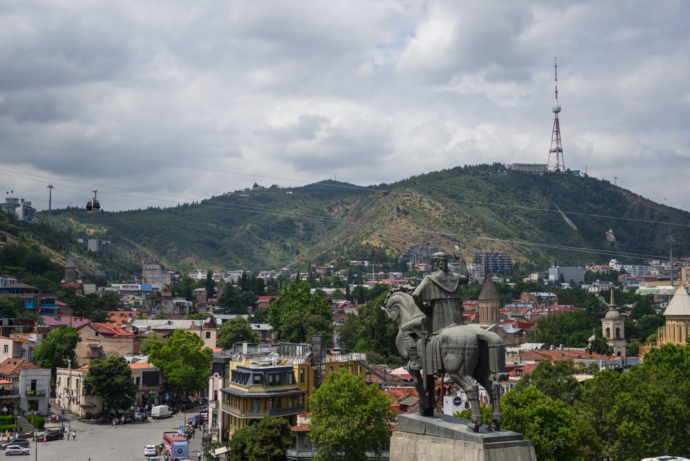 Gruzínske hlavné mesto Tbilisi