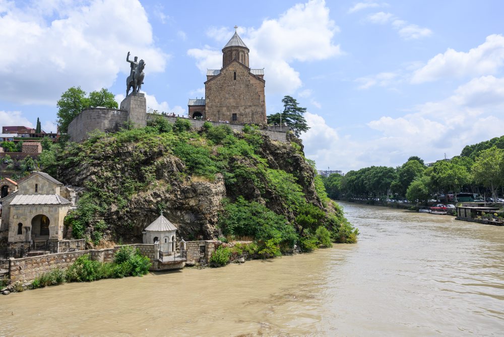Gruzínske hlavné mesto Tbilisi