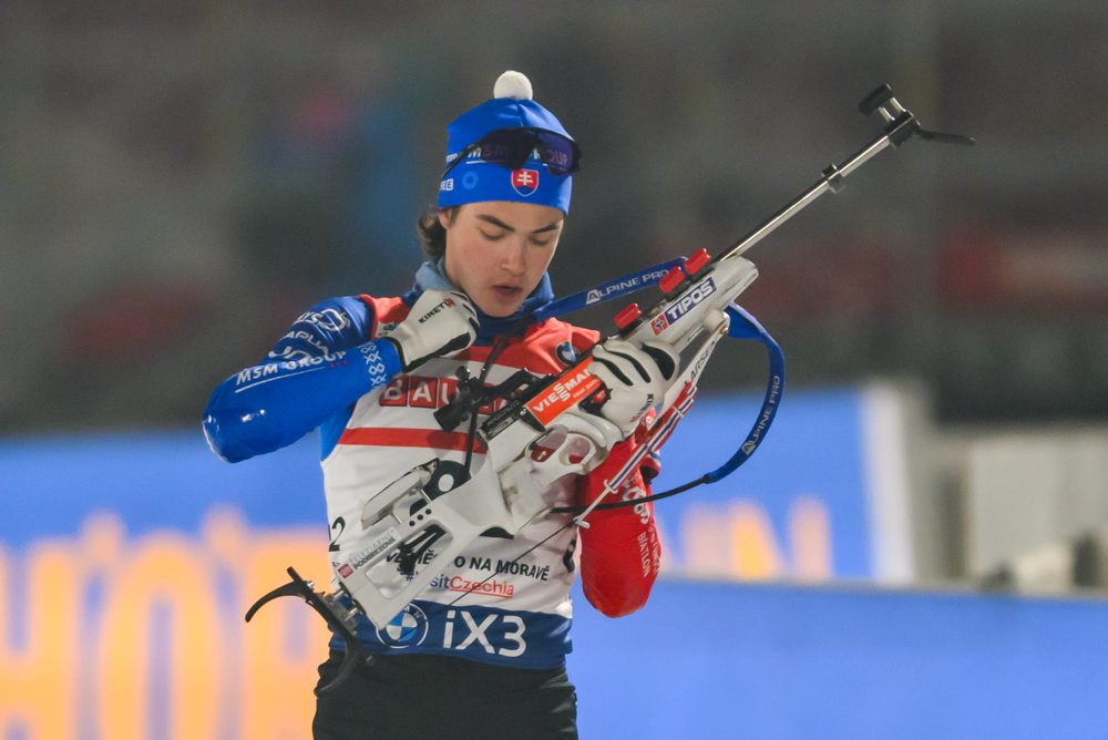 slovenský biatlonista Artur Ischakov 