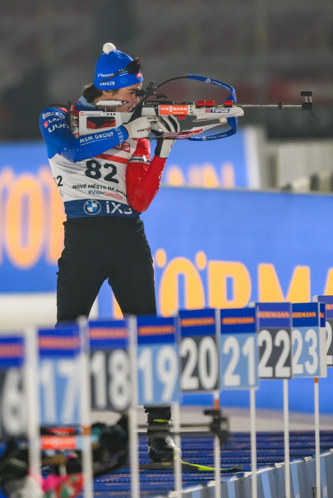 slovenský biatlonista Artur Ischakov 