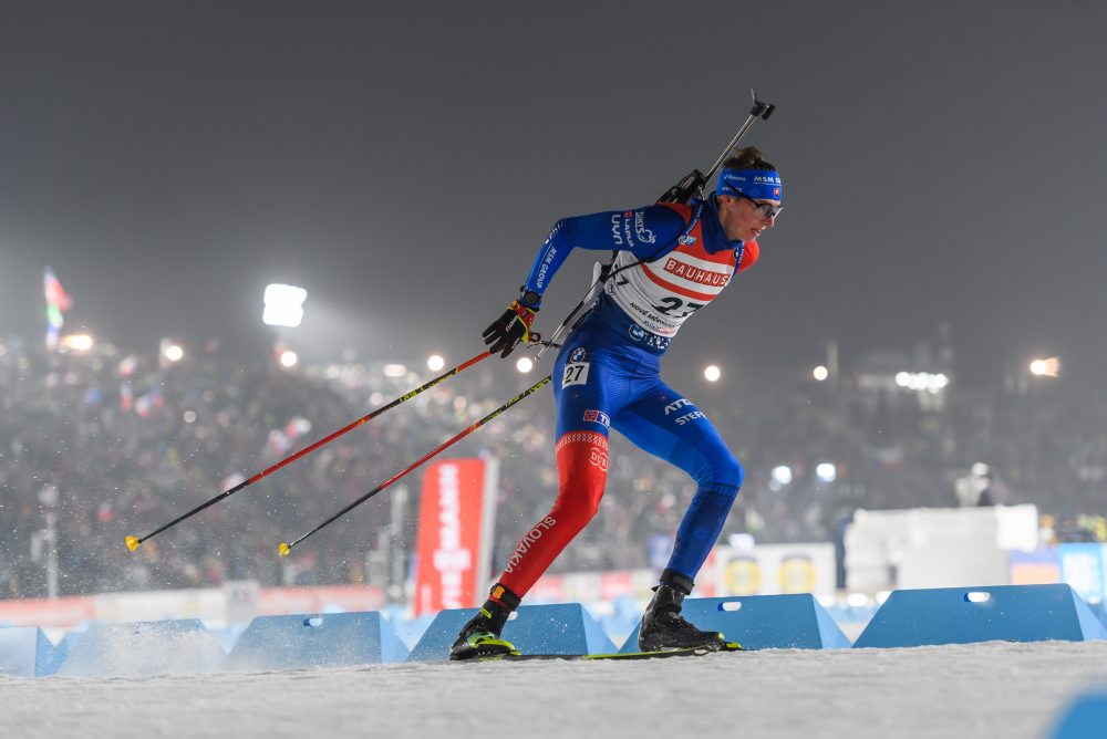 slovenský biatlonista Jakub Borguľa 