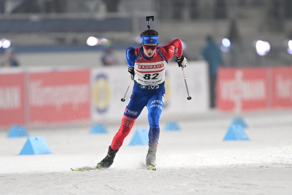 slovenský biatlonista Artur Ischakov 