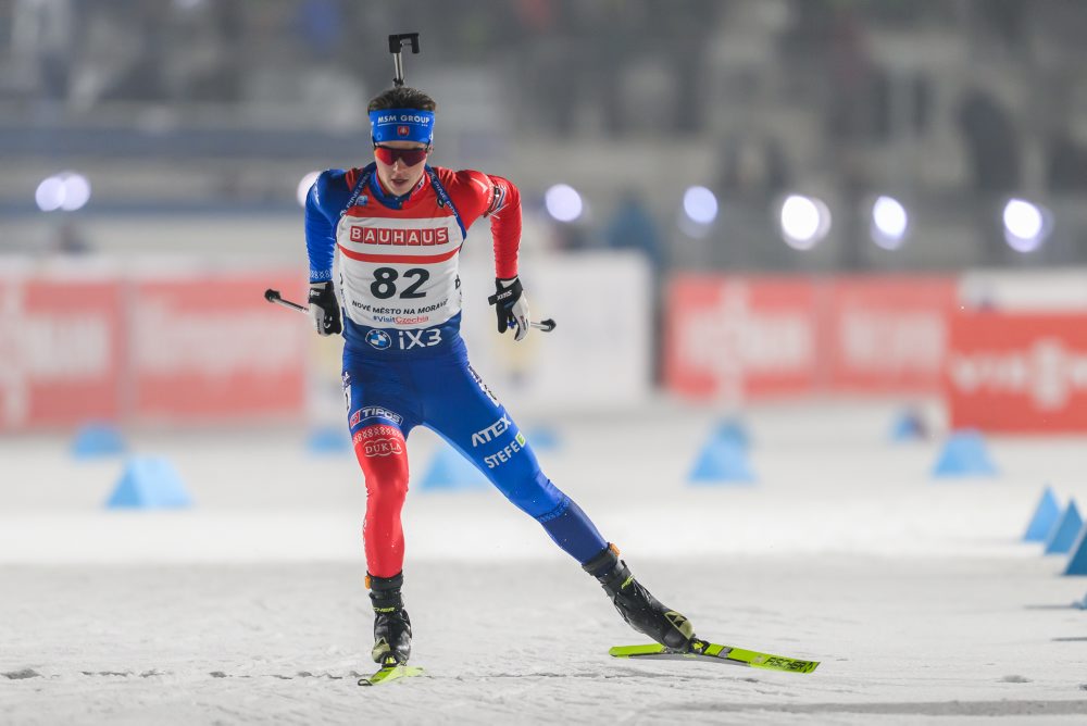 slovenský biatlonista Artur Ischakov 