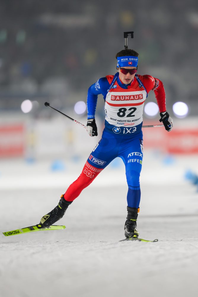 slovenský biatlonista Artur Ischakov 