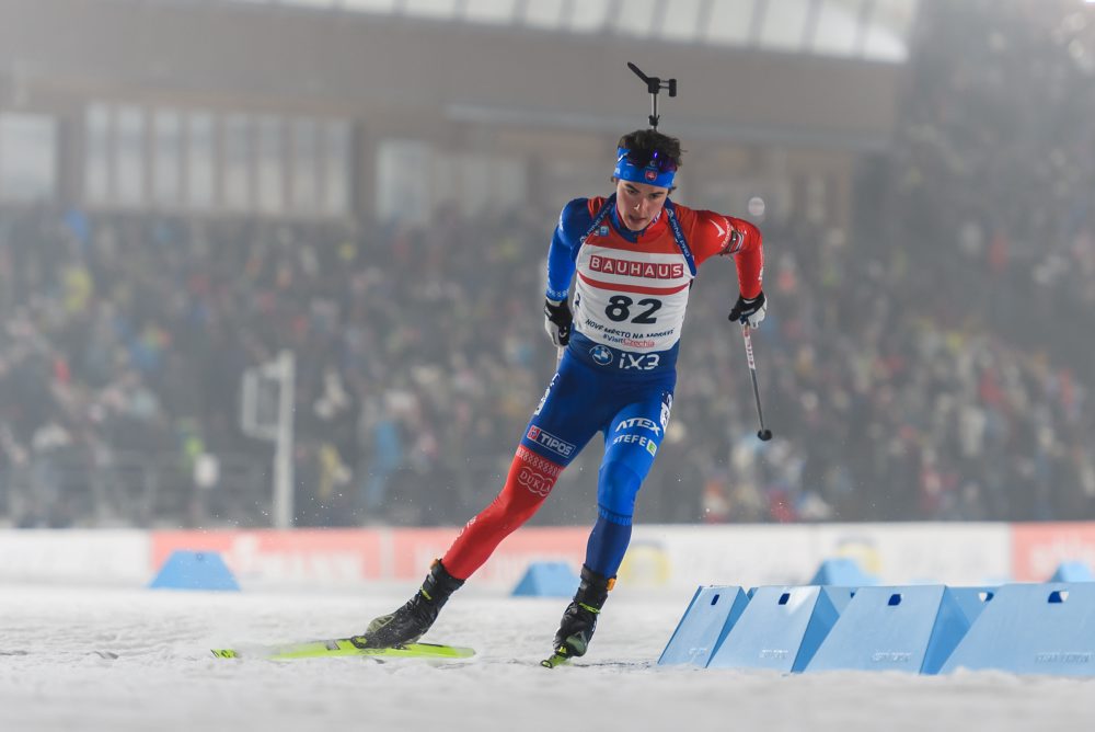 slovenský biatlonista Artur Ischakov 