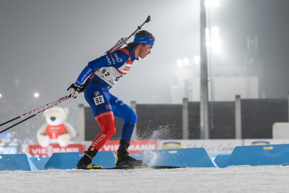 slovenský biatlonista Artur Ischakov 