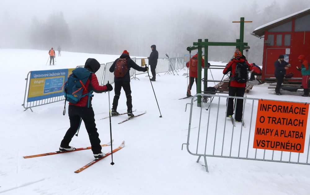 Bežkári na Štadióne Rudolfa Čilíka na Skalke pri Kremnici