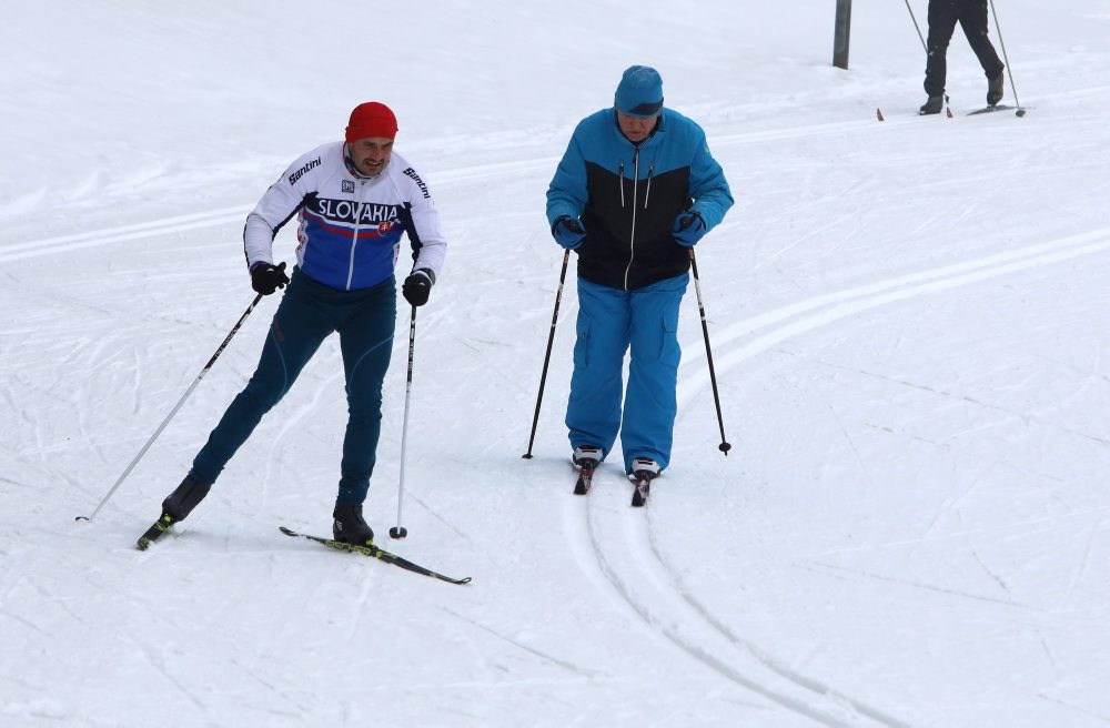 Bežkári na Štadióne Rudolfa Čilíka na Skalke pri Kremnici