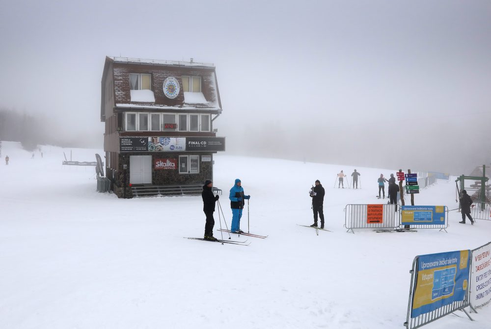 Bežkári na Štadióne Rudolfa Čilíka na Skalke pri Kremnici