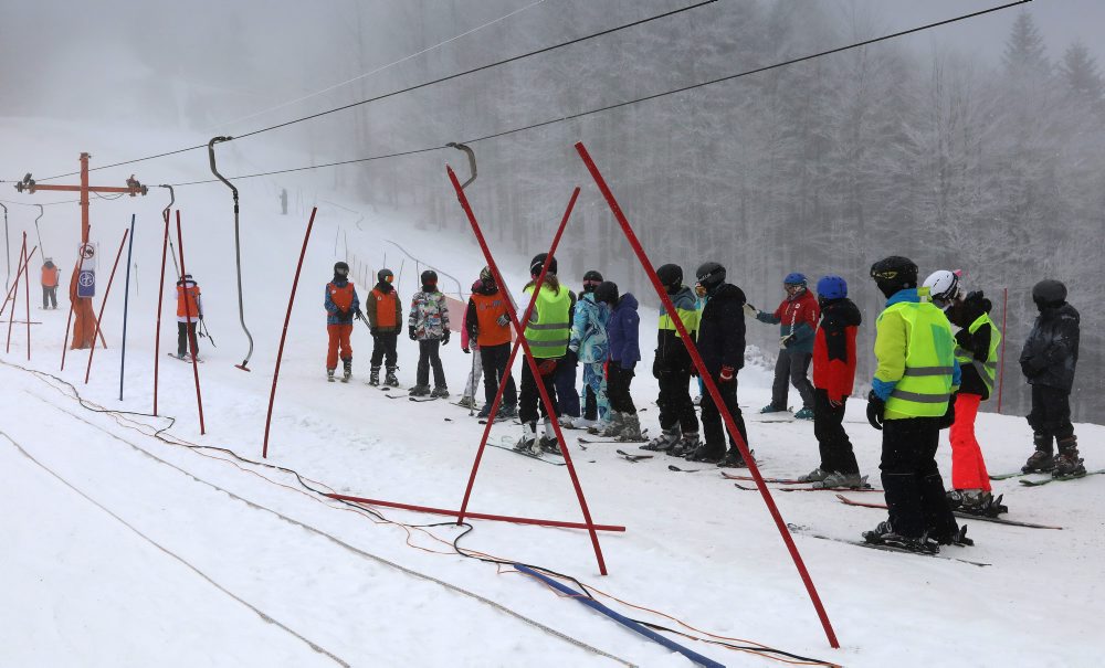 Lyžiarske stredisko na Skalke pri Kremnici 