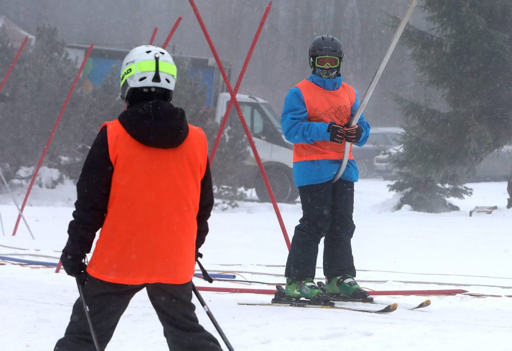 Lyžiarske stredisko na Skalke pri Kremnici 