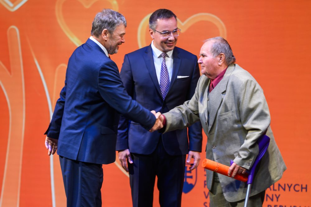 Celoslovenské stretnutie seniorov za účasti prezidenta SR Petra Pellegriniho a predsedu NR SR Richarda Rašiho pri príležitosti Mesiaca úcty k starším