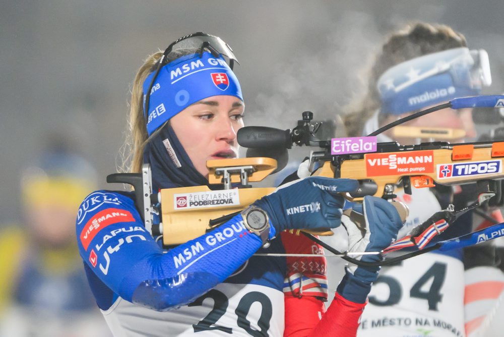 Biatlon - 6. kolo SP -  skrátené vytrvalostné preteky žien na 12,5 km