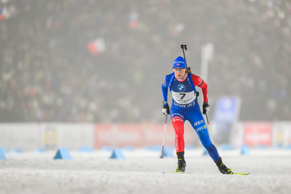 Biatlon - 6. kolo SP -  skrátené vytrvalostné preteky žien na 12,5 km