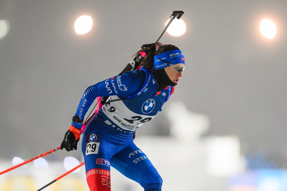 Biatlon - 6. kolo SP -  skrátené vytrvalostné preteky žien na 12,5 km