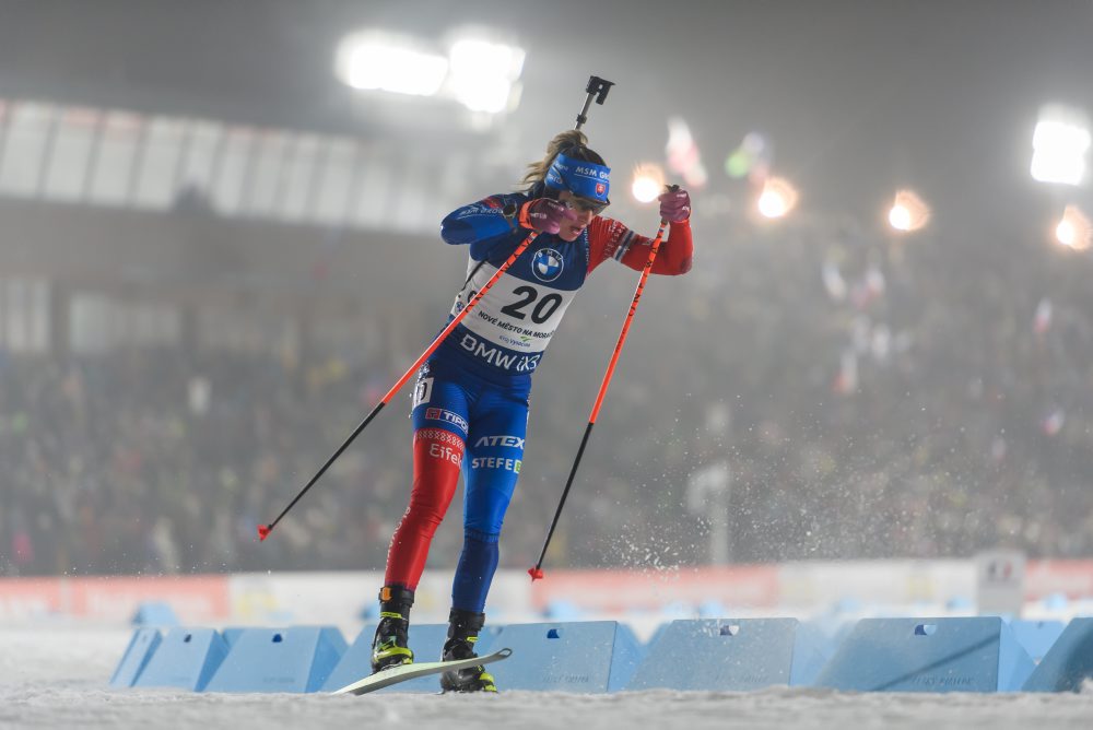 Biatlon - 6. kolo SP -  skrátené vytrvalostné preteky žien na 12,5 km