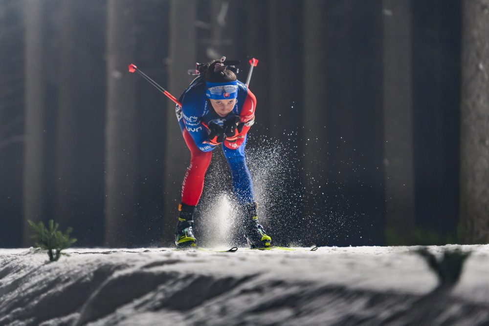 Biatlon - 6. kolo SP -  skrátené vytrvalostné preteky žien na 12,5 km