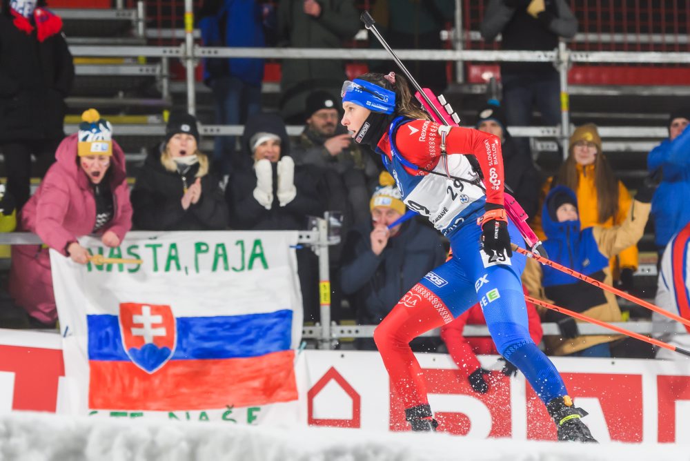 Biatlon - 6. kolo SP -  skrátené vytrvalostné preteky žien na 12,5 km