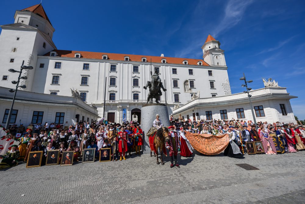 Bratislava si pripomenula 285. výročie korunovácie panovníčky Márie Terézie