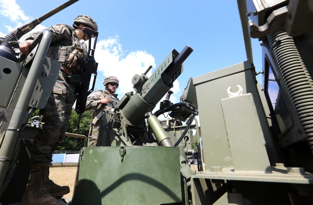 Mnohonárodná brigáda NATO na Slovensku - Informačný deň na Lešti
