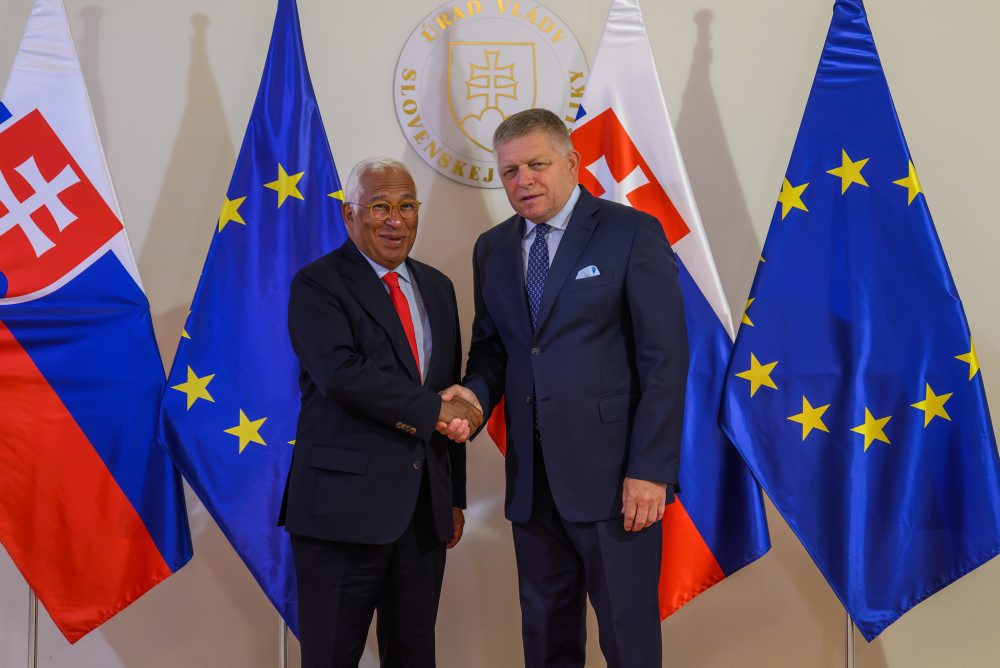 Predseda Európskej rady António Costa na Slovensku