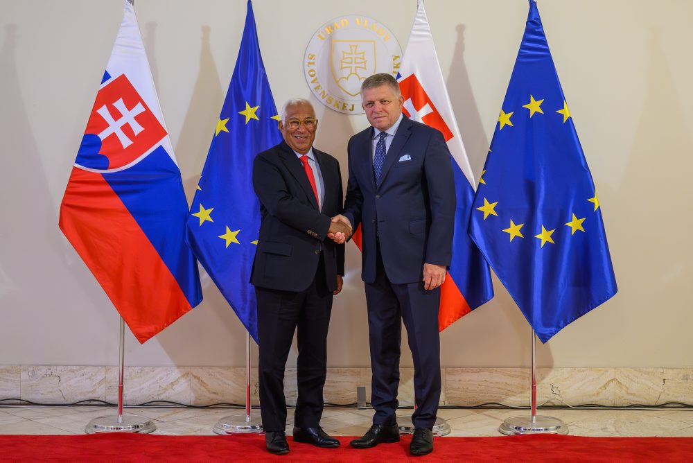 Predseda Európskej rady António Costa na Slovensku