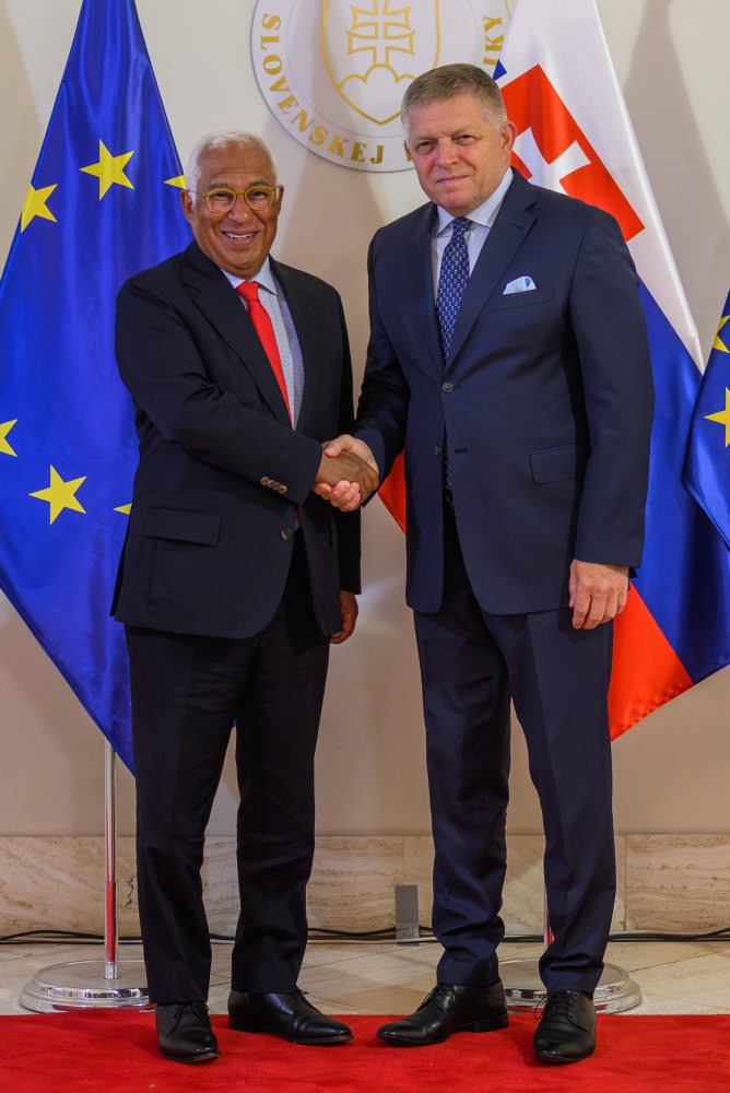 Predseda Európskej rady António Costa na Slovensku