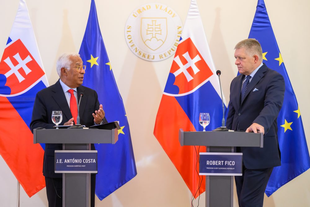 Predseda Európskej rady António Costa na Slovensku
