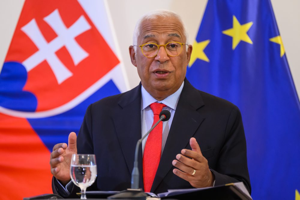 Predseda Európskej rady António Costa na Slovensku