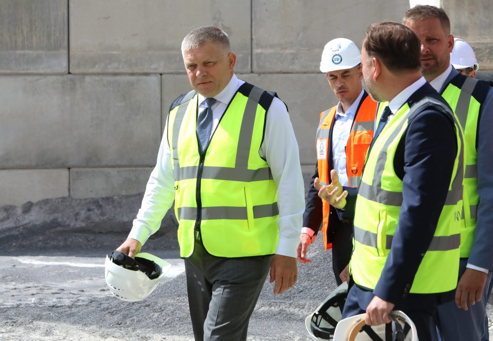 Postup prác pri výstavbe novej Rooseveltovej nemocnice v Banskej Bystrici