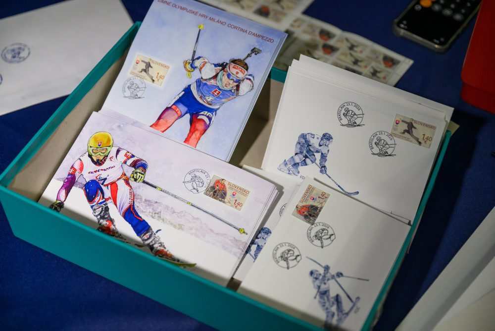 Prezentácia príležitostných poštových známok „Zimné olympijské a paralympijské hry v Miláne a v Cortine d‘ Ampezzo“ a súboru slovenských obehových euromincí „XXV. zimné olympijské hry - Miláno Cortina d´Ampezzo 2026 