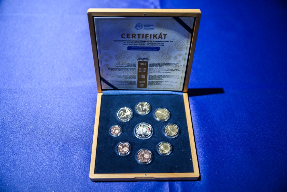 Prezentácia príležitostných poštových známok „Zimné olympijské a paralympijské hry v Miláne a v Cortine d‘ Ampezzo“ a súboru slovenských obehových euromincí „XXV. zimné olympijské hry - Miláno Cortina d´Ampezzo 2026“ 