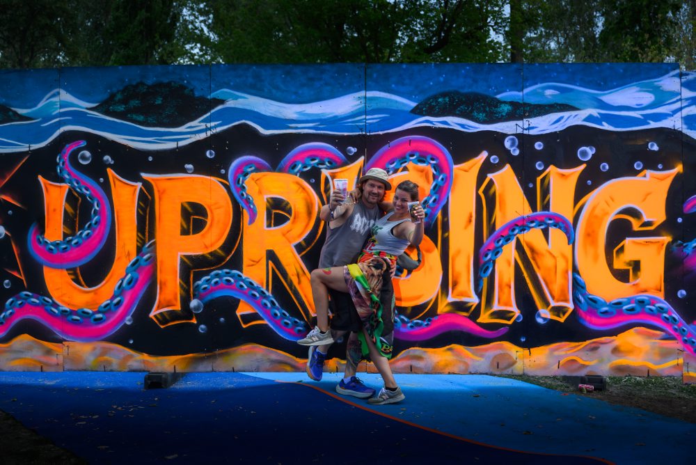 Festival Uprising na Zlatých pieskoch v Bratislave
